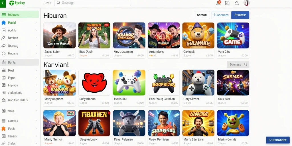 Screenshot menunjukkan salah satu level yang menantang di 7777W.