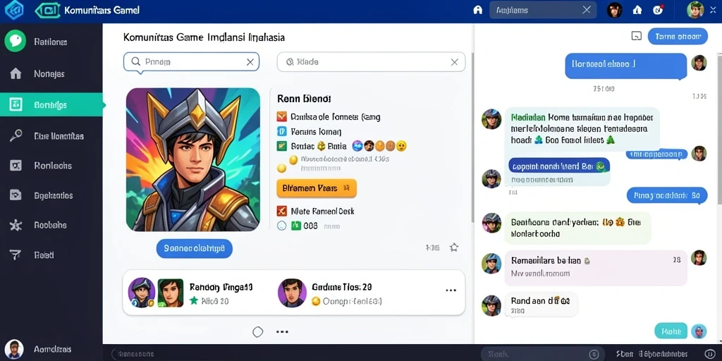 Tangkapan layar memperlihatkan karakter-karakter unik dalam game.
