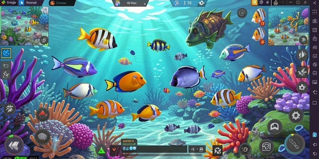 Tangkapan layar gameplay yang seru dan dinamis.