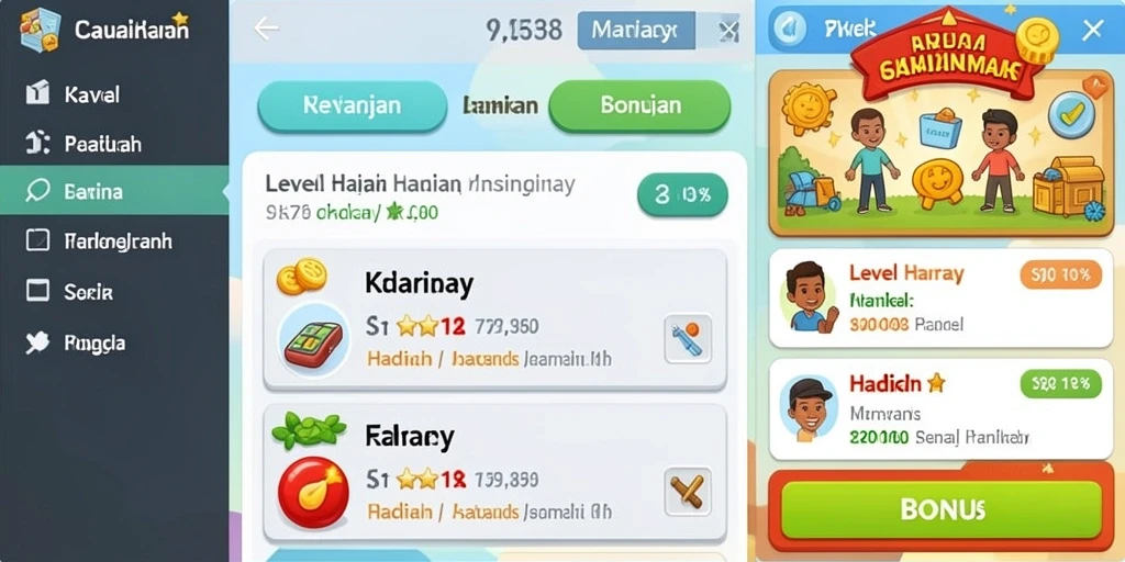 Screenshot memperlihatkan bonus dan promo menarik di JONITOGEL.