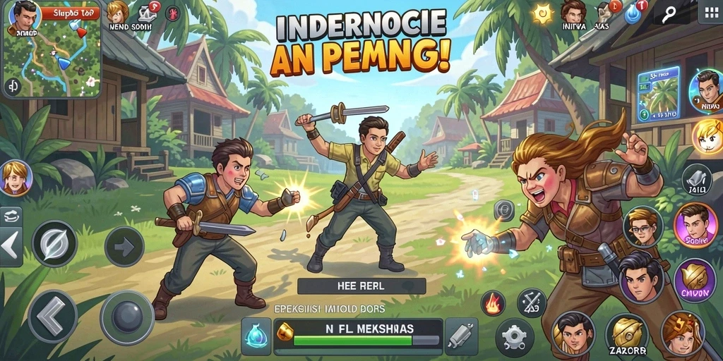 Antarmuka yang intuitif dan mudah digunakan.