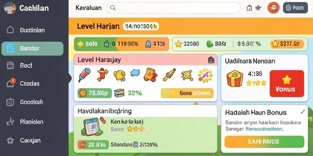 Level penuh tantangan yang menunggu untuk dijelajahi.