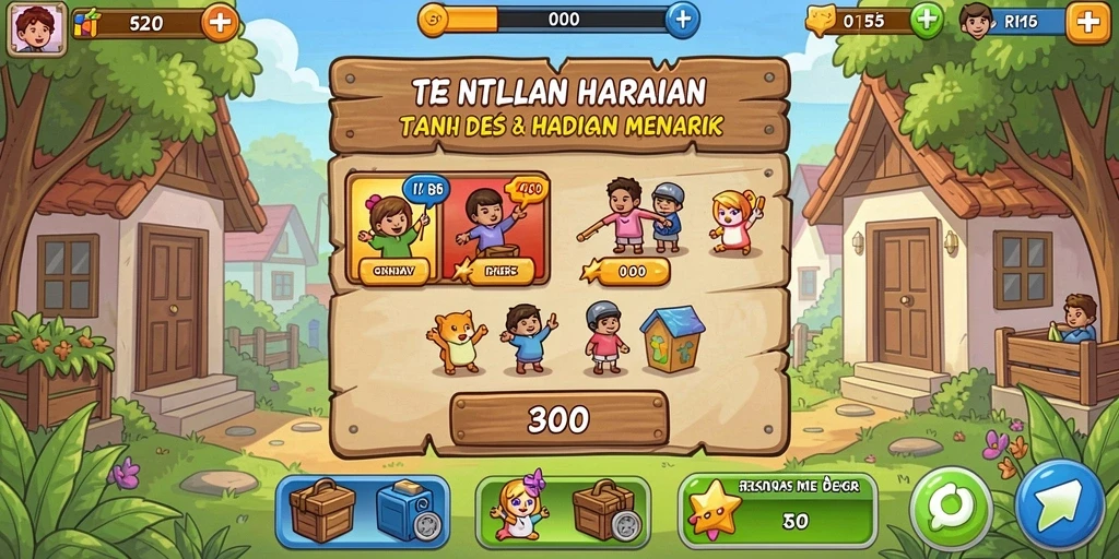 Tangkapan layar menunjukkan mode multiplayer yang seru.