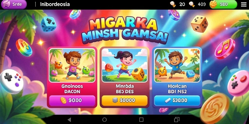 Kompetisi seru dengan pemain lain.
